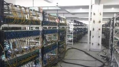 Dubai skyline with cryptocurrency mining in focus
